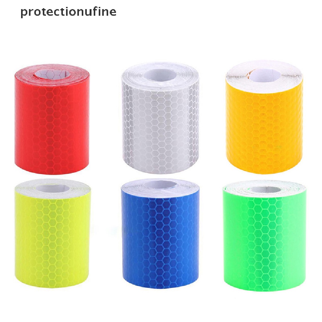 Cuộn Băng Keo Phản Quang Tự Dính 1m * 5cm Cảnh Báo An Toàn Cho Xe Hơi / Xe Tải