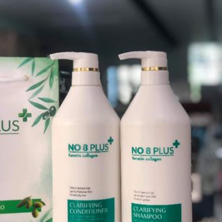 Gội Xả No8 Plus Siêu Mượt 1000ml