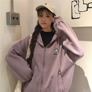 Áo Khoác Nỉ Da Cá Ulzzang Dáng Rộng Cho Nữ - Liti shop
