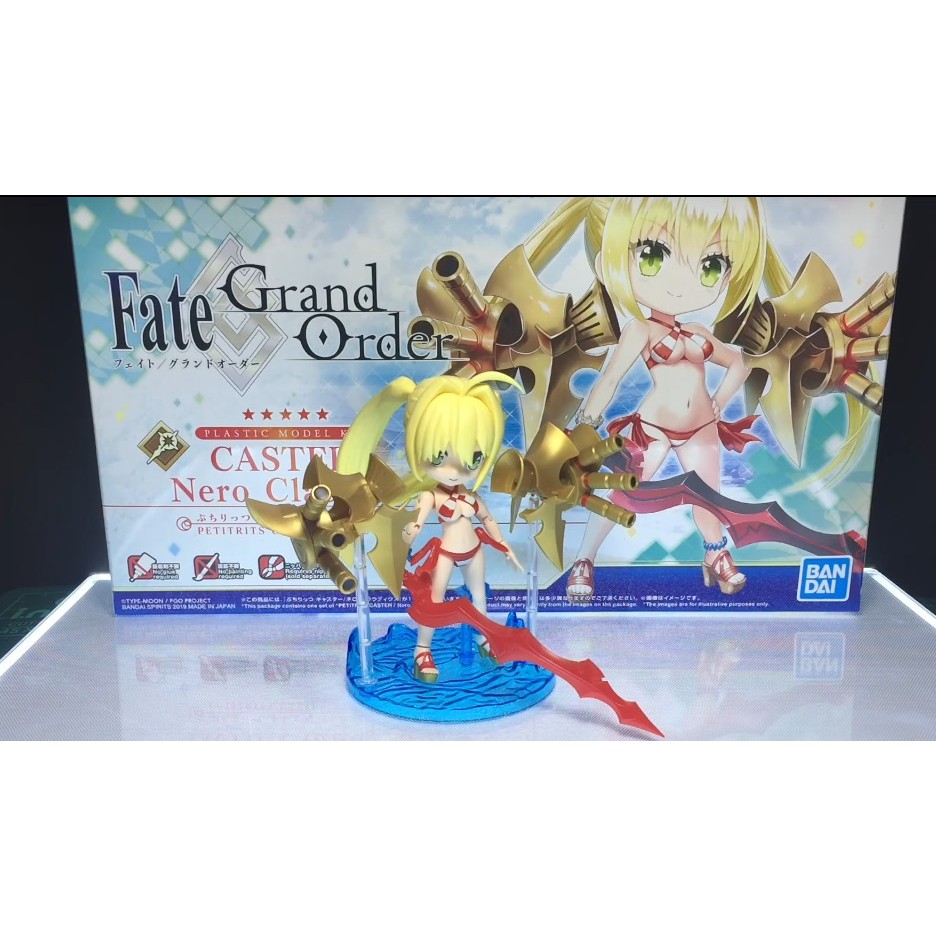 Mô Hình Lắp Ráp FGO Petitrits Caster / Nero Claudius (tặng kèm base)
