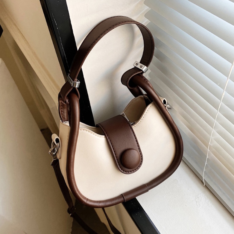 IELGY Túi Đeo Vai Màu Sắc Tương Phản Thời Trang Cho Nữ