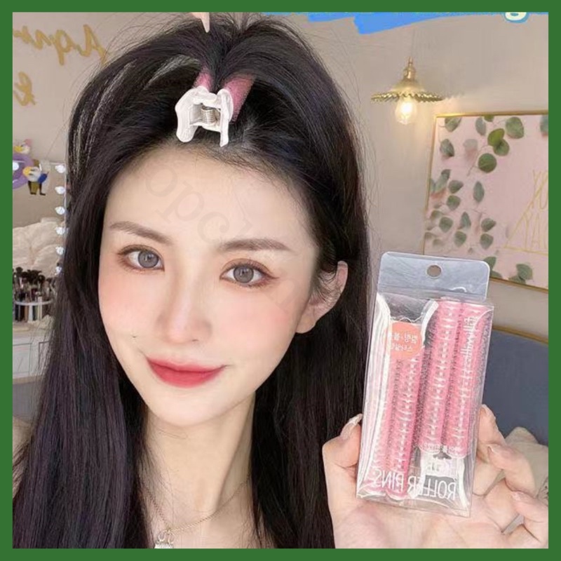 (2IN1) Kẹp tạo phồng tóc kiêm lô cuốn mái