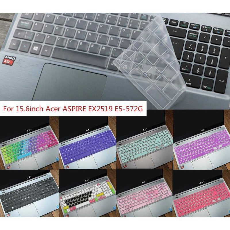 For 15 Inch Acer ASPIRE EX2519 E5-572G Laptop Keyboard Protector D.F.