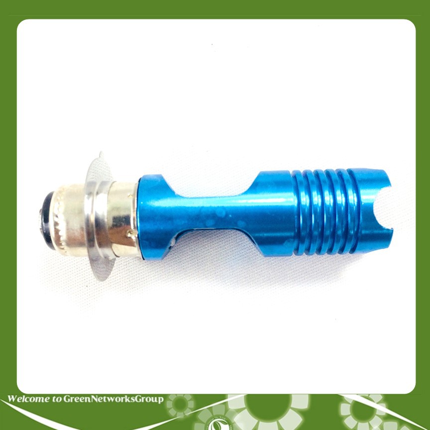 Đèn pha led 2 chân M5 M11G dành cho xe máy( ánh sáng trắng xanh)