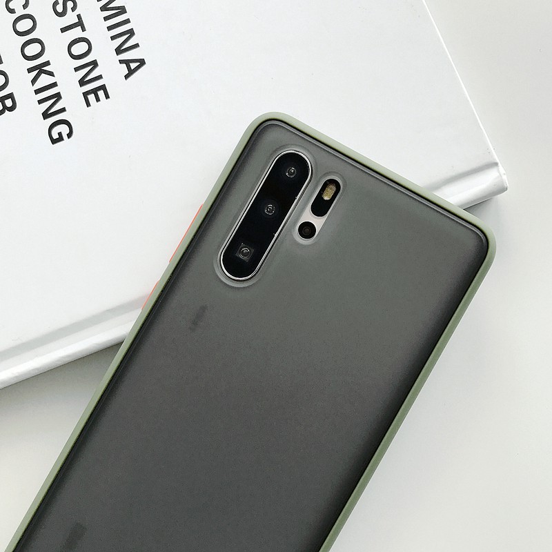 Ốp điện thoại màu nhám cho Huawei P 30 P30 Pro P30 lite Mate 20 Mate 20 Pro