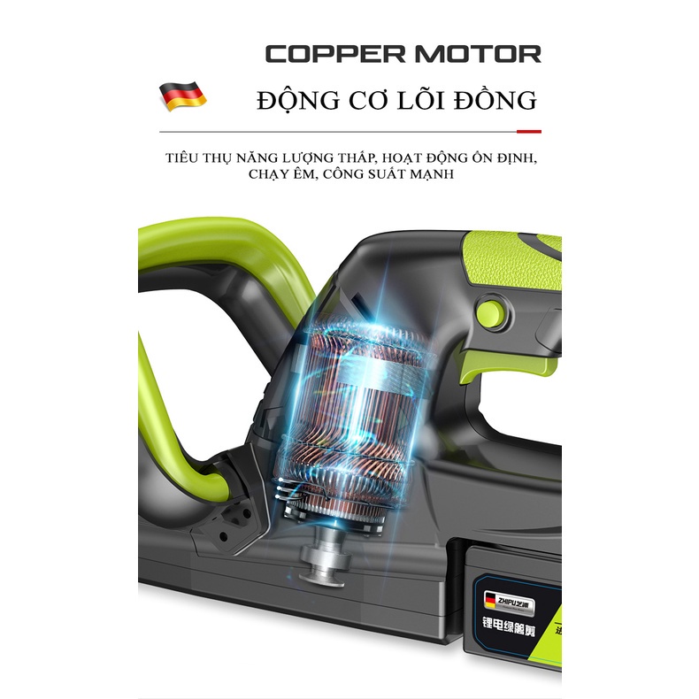 Kéo Cắt Cành Kiểu Tông Đơ Sử Dụng Pin Lithium – Một Sản Phẩm Của Zhipu