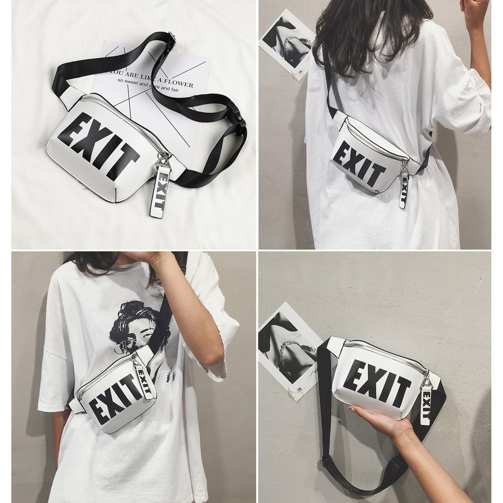 Túi Bao Tử Đeo Chéo EXIT 9c Thời Trang