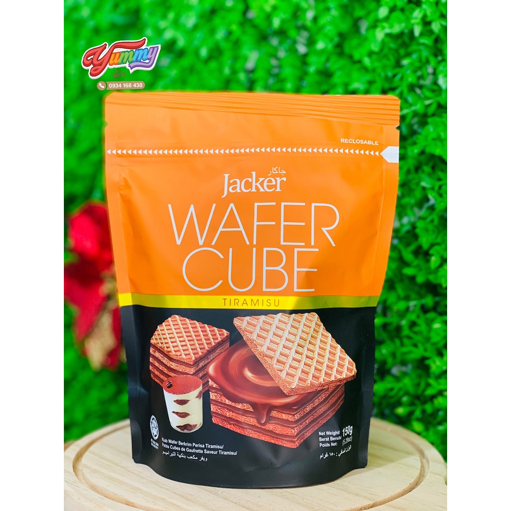 Bánh Xốp Wafer Cube Jacker