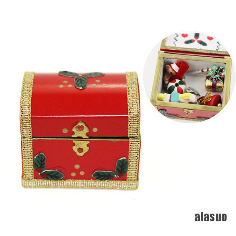 Hộp Quà Giáng Sinh Mini 1: 12 Trang Trí Nhà Búp Bê