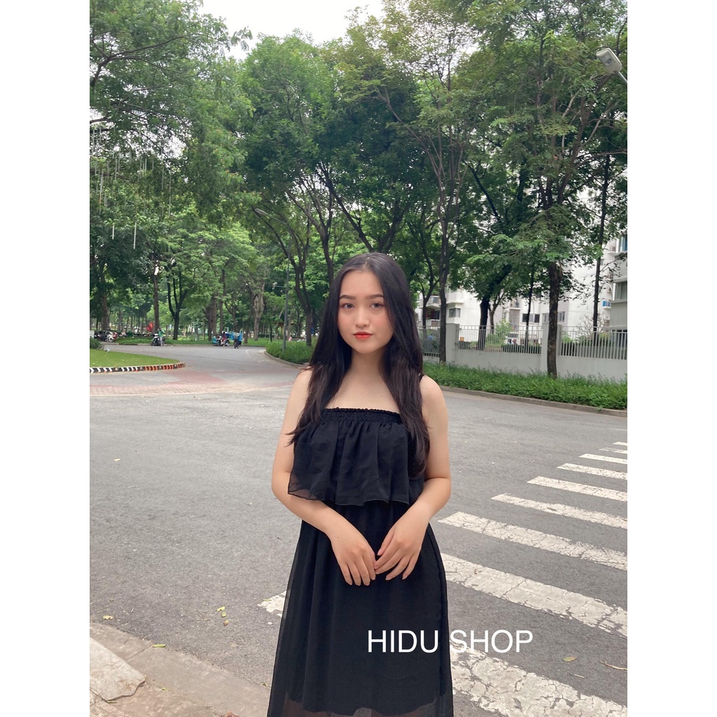 Đầm nữ hai dây ,đầm maxi đi biển, đầm hai dây đơn giản, siêu xinh