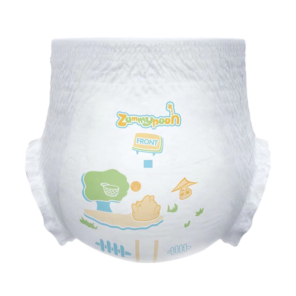 Tã bỉm Zummy Pooh chính hãng dán quần S80, M72, L66, XL60, XXL56, 3XL52