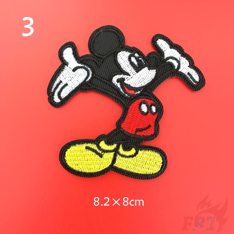 &gt; Ready Stock &lt; ☸ Mickey Mouse S-3 Patch ☸ 1Pc Disney Diy Sew On Iron On Patch