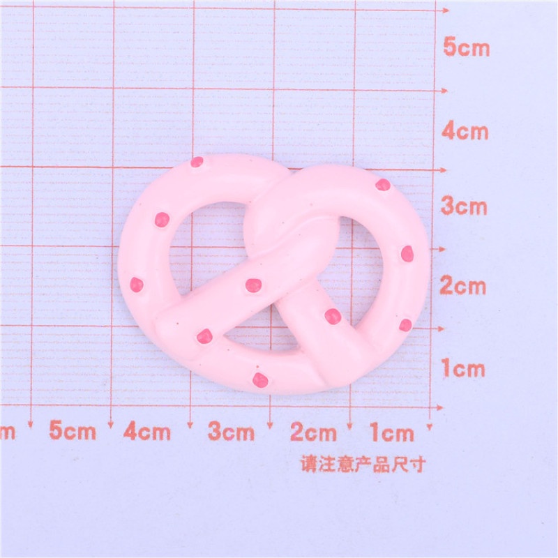 Set 10 Phụ Kiện Trang Trí Ốp Điện Thoại Hình Bánh Quy Và Trái Tim Xinh Xắn