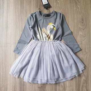 váy cotton chân ren siêu bồng