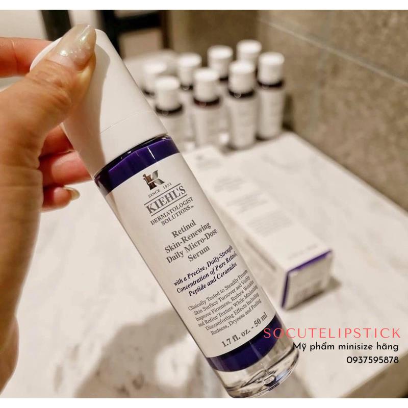 Tinh chất Kiiehls Retinol Skin-Renewing Daily Micro-Dose 50ml - Mini 5ml