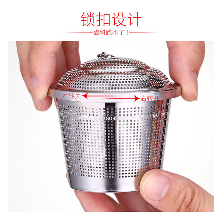 Lồng Đựng Gia Vị Bằng Thép Không Gỉ 304