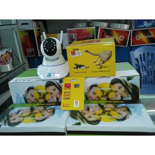 Camera wifi 360 độ yoosee 2 râu
