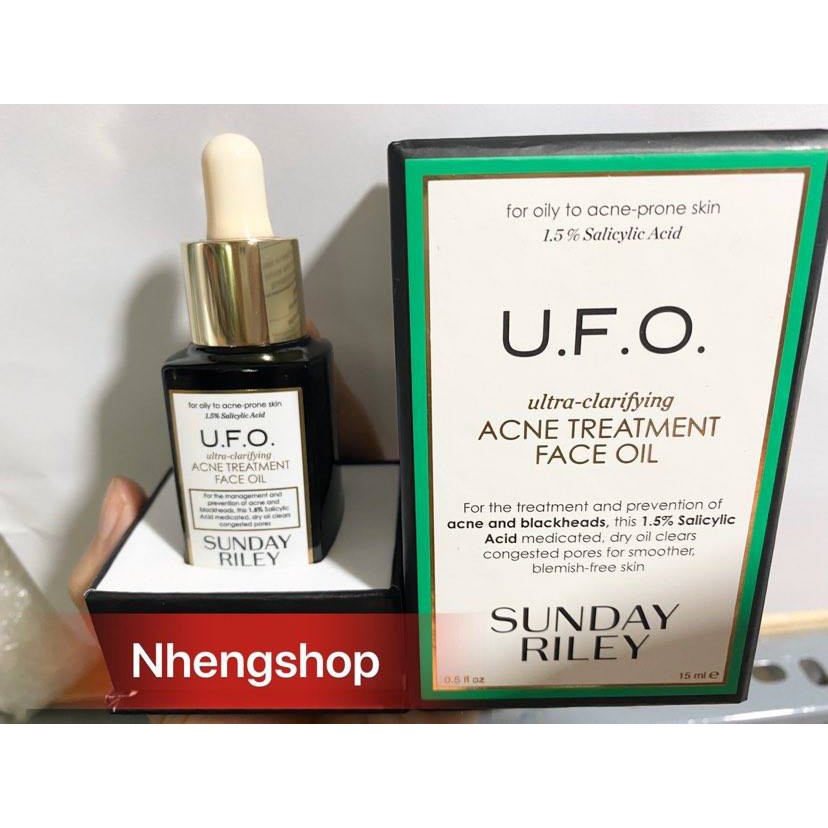 Dầu dưỡng Sunday Riley U.F.O. Ultra Clarifying