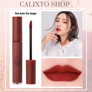 Son kem ♥️3ce velvet lip tint taupe - #đỏ_nâu cực lạ