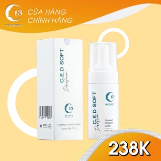 Dung Dịch Vệ Sinh Vùng Kín Dạng Bọt C13 Mint Feminine Cleansing Foam 100ml