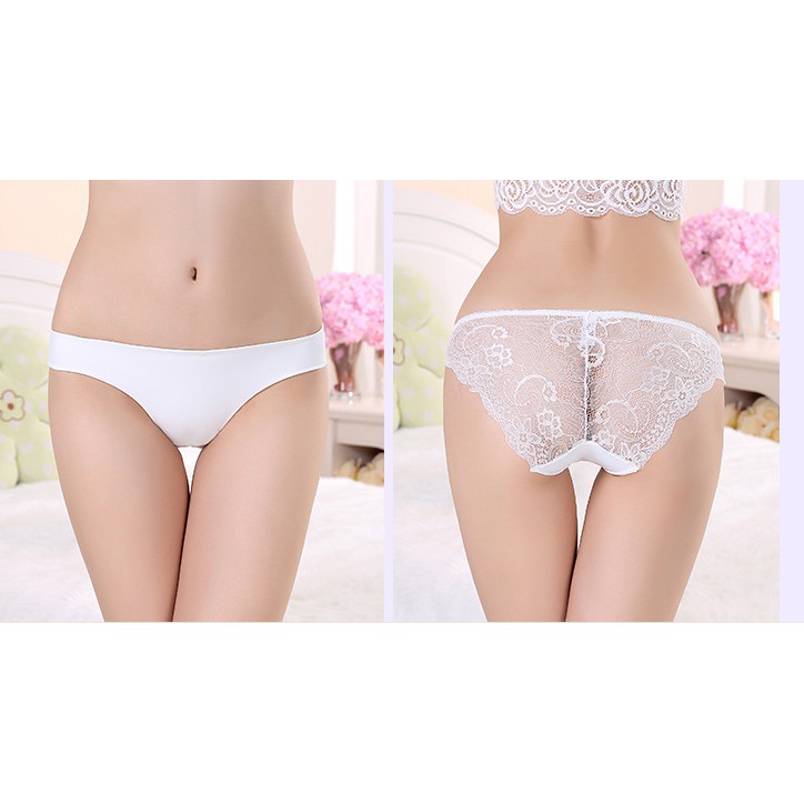 [Mã WARN10 giảm 10k đơn 99k] Quần lụa phối ren cạp thấp | BigBuy360 - bigbuy360.vn