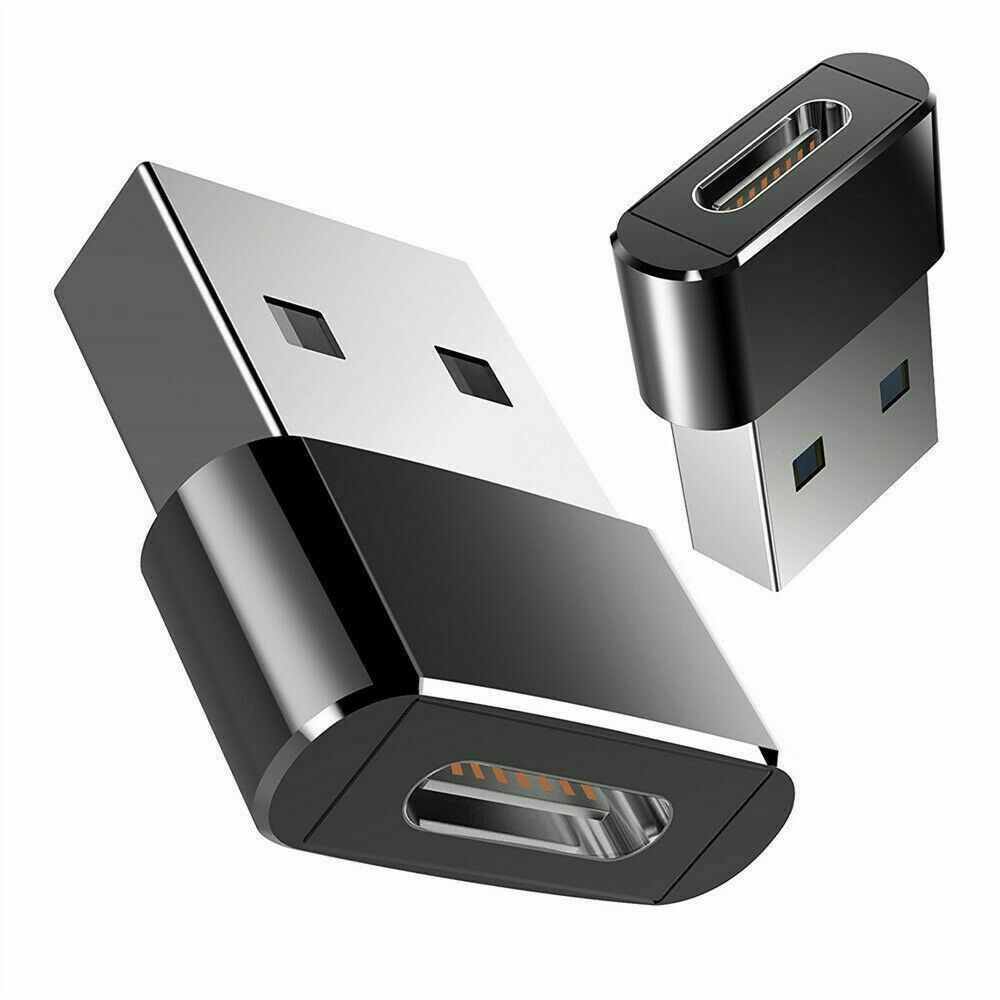 Đầu Chuyển Đổi Cáp Sạc USB Sang Type C OTG Bằng Hợp Kim Đầy Màu Sắc