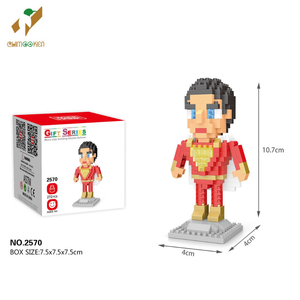 Lego siêu nhân DC Comic xếp hình siêu anh hùng