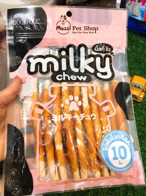 Milky Chew Xương sữa cuộn gà sấy - Made in Thailand