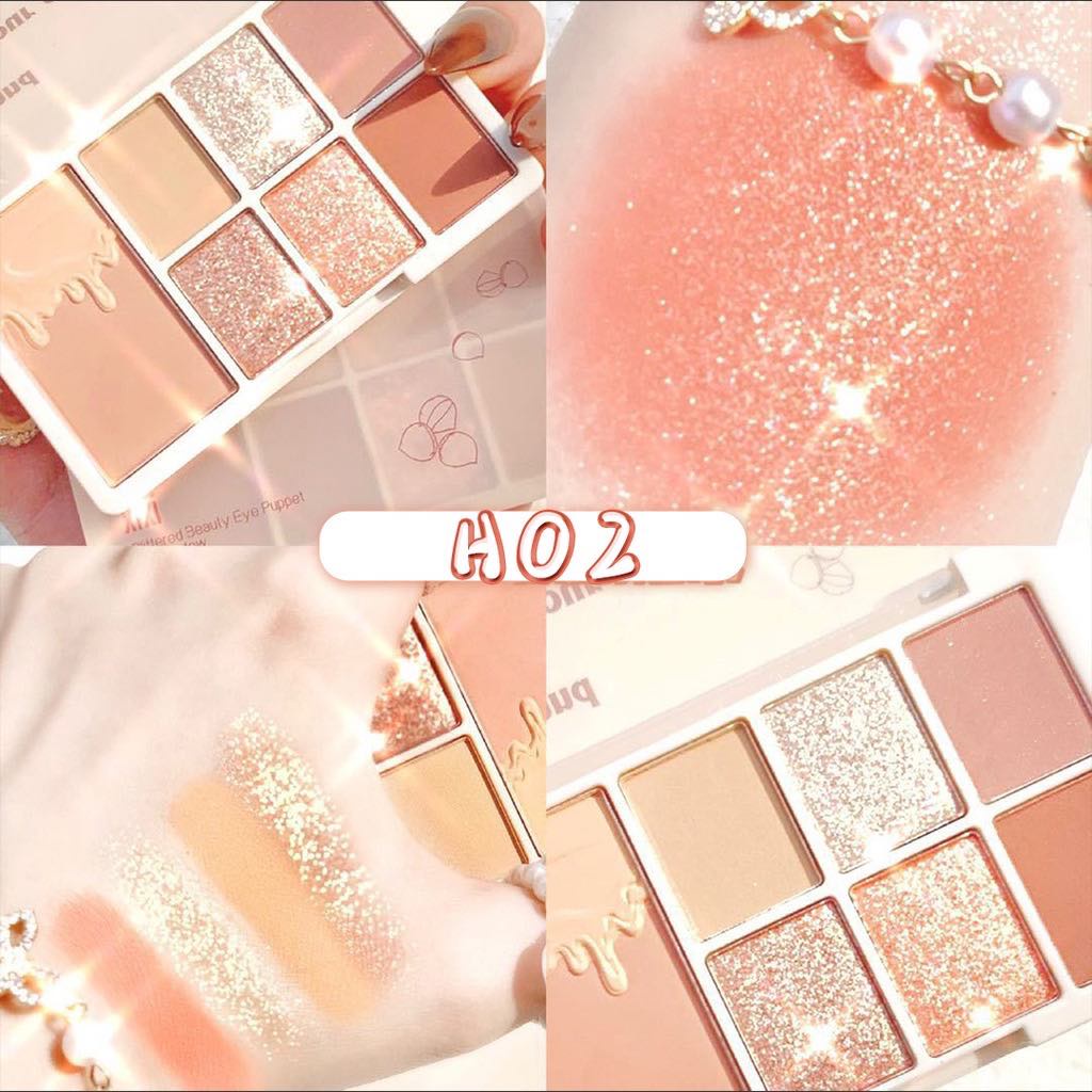 Bảng Mắt Soft Glow Xixi 7 Ô Nhũ Lấp Lánh | BigBuy360 - bigbuy360.vn