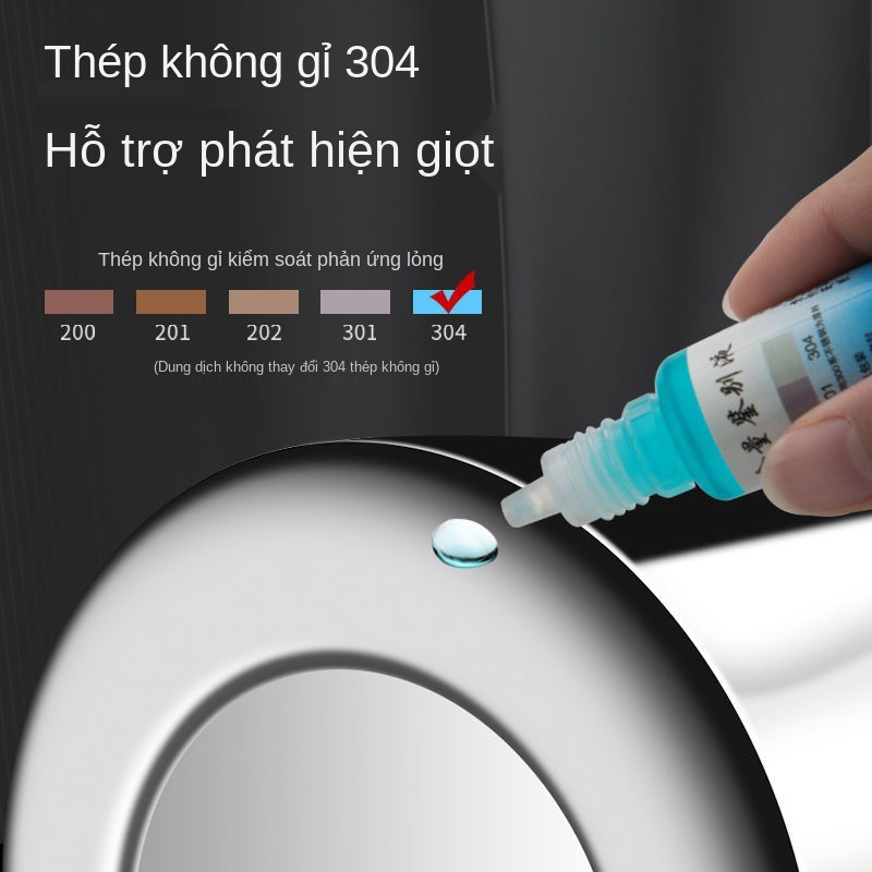 Thép không gỉ 304 của Đức can dầu gia dụng dung tích lớn nhà bếp cung cấp chai dấm phong cách châu âu