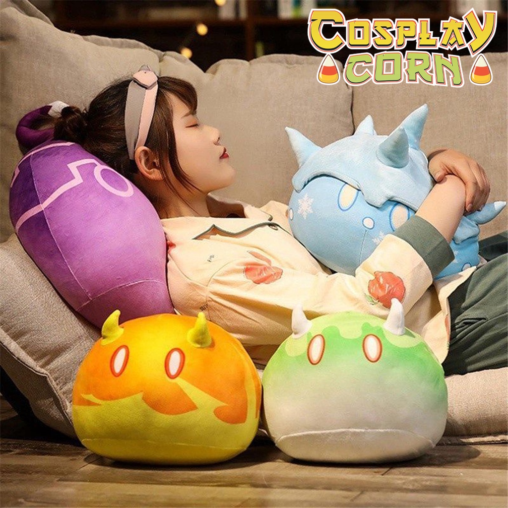 Gấu bông slime nguyên tố genshin impact big size nhiều mẫu dễ thương