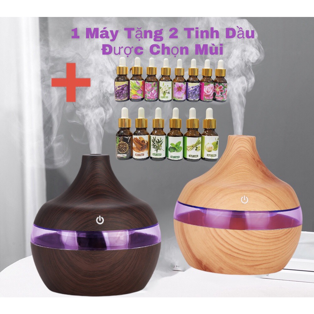 Máy Xông Tinh Dầu Phun Sương Aroma Máy Khuếch Tán Tinh Dầu Phun Sương Toả Hương Tạo Ẩm Thơm Mát Phòng Và Đuổi Muỗi