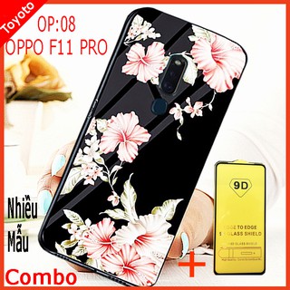 COMBO ốp lưng OPPO F11 PRO sang trọng, trẻ trung (TẶNG KÈM 1 kính cường lực full màn hình) TOYOTO