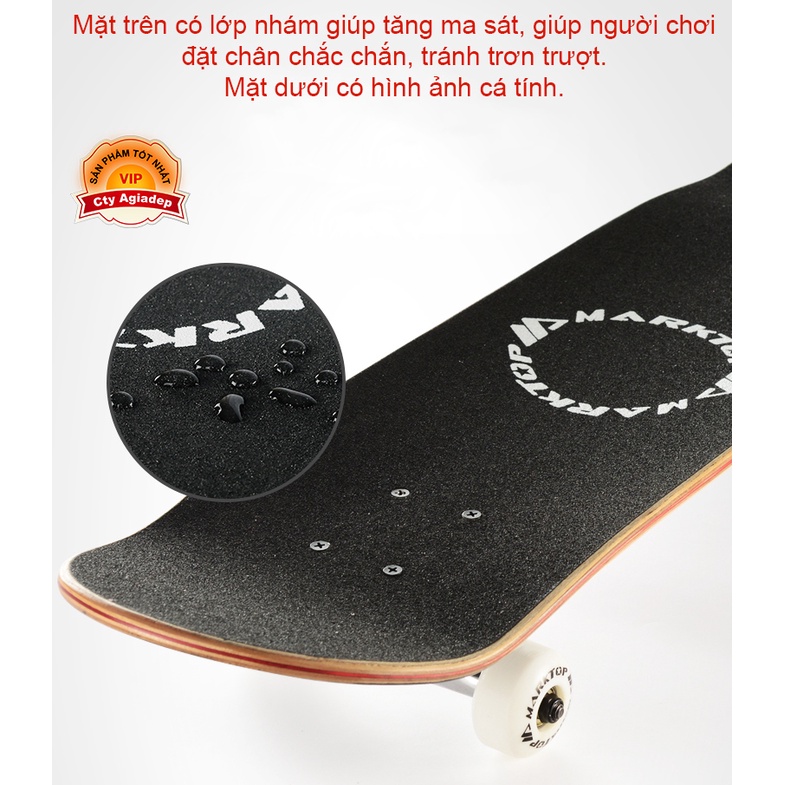 Ván trượt xịn Marktop Clown Best Seller ở Mỹ, Châu Âu