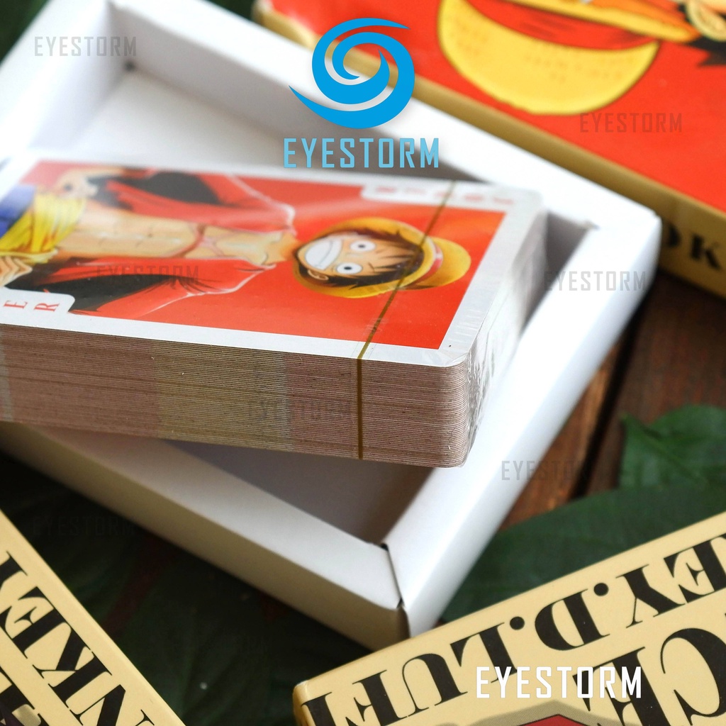 Bài tây anime Luffy  - One Piece - Đảo Hải Tặc, tú lơ khơ, manga - Poker YW - 54 lá
