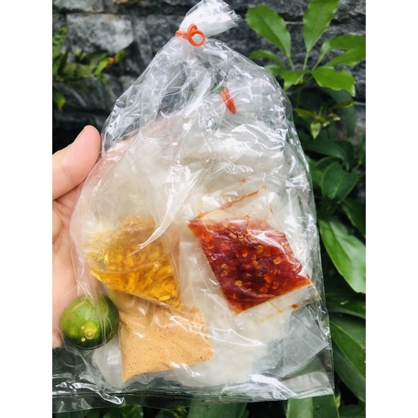COMBO 10 bịch bánh tráng phơi sương tắc muối nhuyễn,sốt ớt đỏ siêu cay