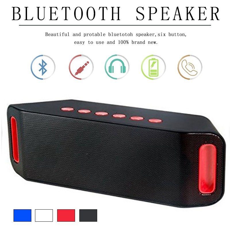 Loa Bluetooth Không Dây Fdl S204 Có Cổng Sạc Usb