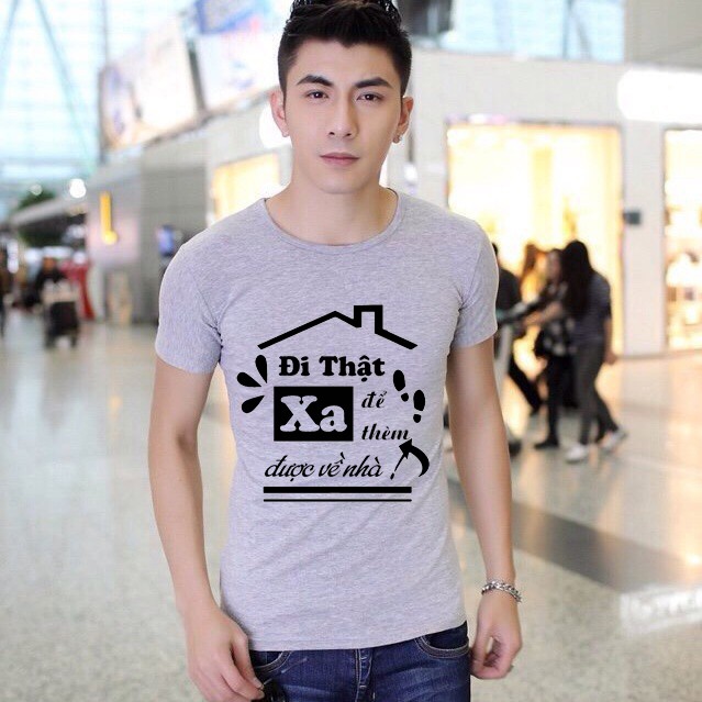 ÁO THUN TRƠN IN HÌNH LOGO PHƯỢT