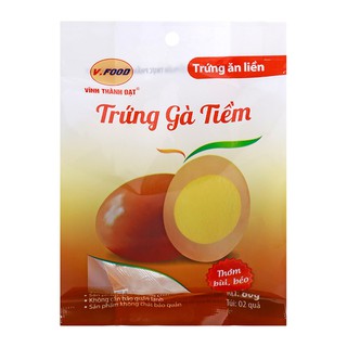 Trứng Gà Tiềm Ăn Liền V.Food Gói 80g