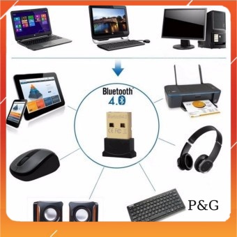 USB Bluetooth V4.0 kết nối bàn phím, chuột tay cầm chơi game, loa...dành cho PC, Laptop