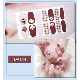 Set 14 Nhãn Dán Móng, Sticker Dán Móng Nghệ Thuật mẫu mới 💖💖💖