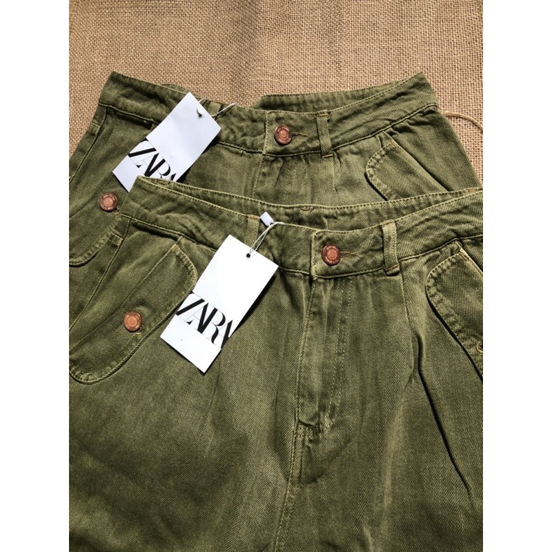 Quần slouchy ZR xanh rêu trendy 2020 (ảnh chụp thật) | BigBuy360 - bigbuy360.vn