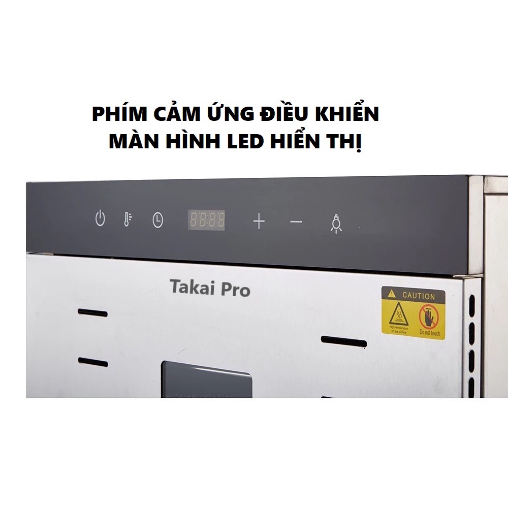 Máy sấy thực phẩm 16 khay TAKAIPRO 1500W siêu sịn - thân cách nhiệt dày dặn 2 lớp - chính hãng Nhật Bản