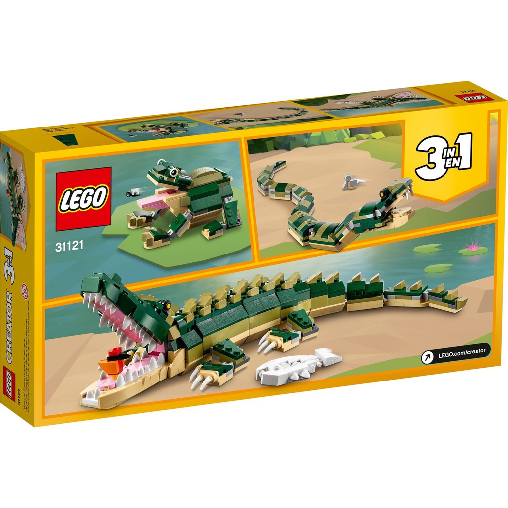 LEGO 31121 Creator - Mô hình cá sấu