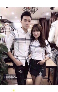 Áo sơmi cặp đôi