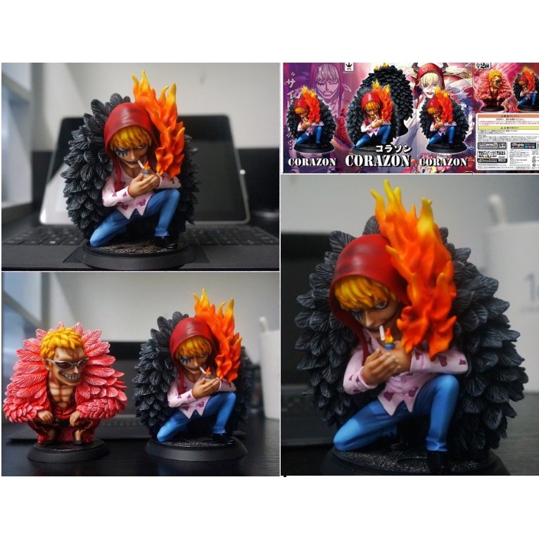 Mô hình Onepiece Sd, Chibi TQ - Corazon, Doflamingo, Sabo, Ace