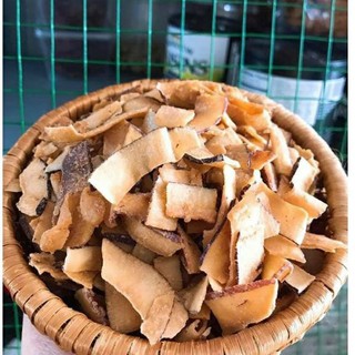 Dừa sấy Bến tre giòn sấy khô giòn ngọt nhẹ loại 1 túi 240g