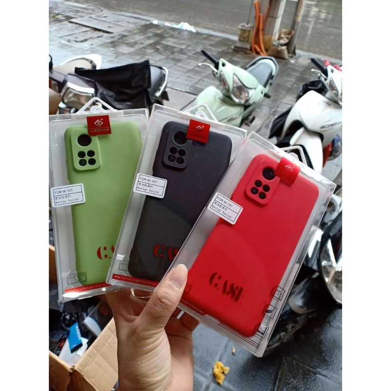 Ốp lưng KST dẻo màu cho Xiaomi Mi 10T, Mi 10T Pro 5G silicon chống bám bẩn có lót nỉ siêu đẹp
