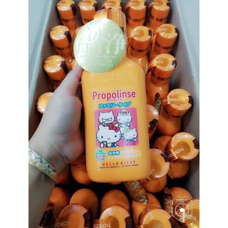 Nước súc miệng Propolinse trẻ em Hello Kitty 400ml