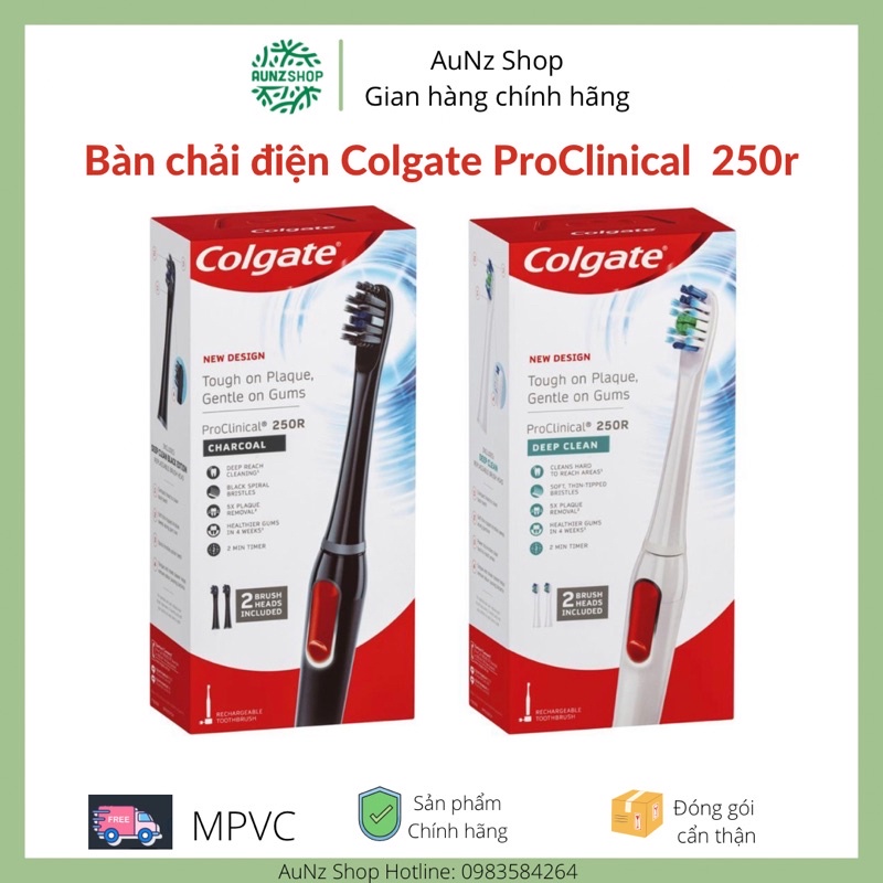 Bàn chải điện Colgate ProClinical Deep Clean 250+